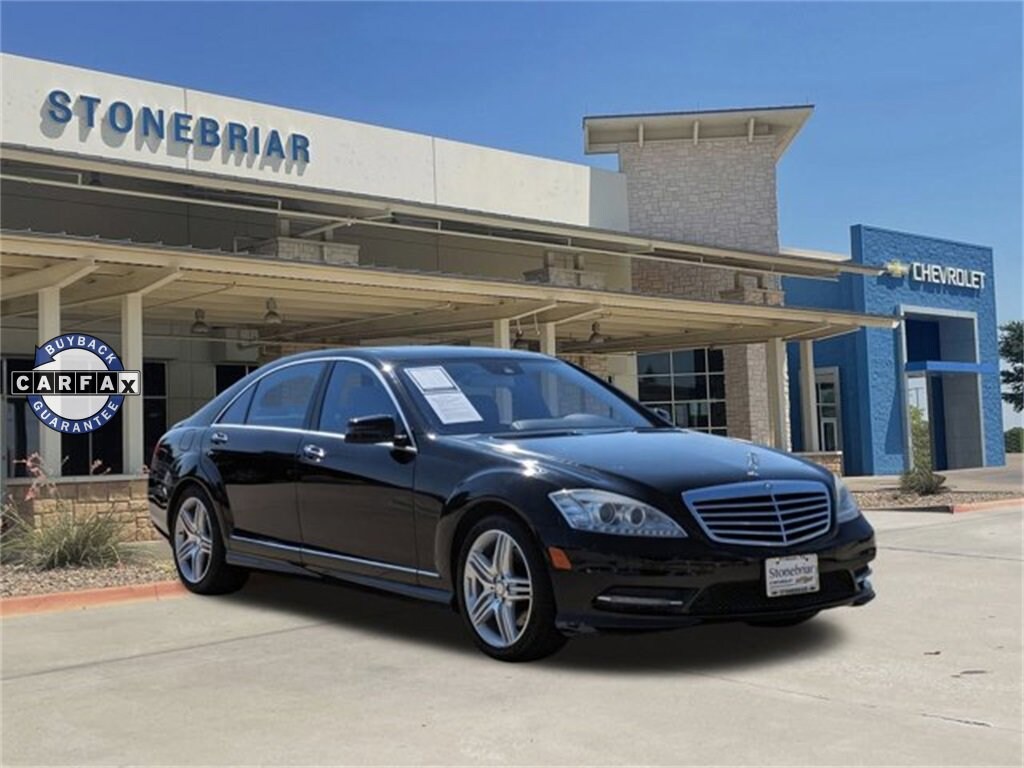 Used 2013 MercedesBenz SClass For Sale at Stonebriar Chevrolet VIN
