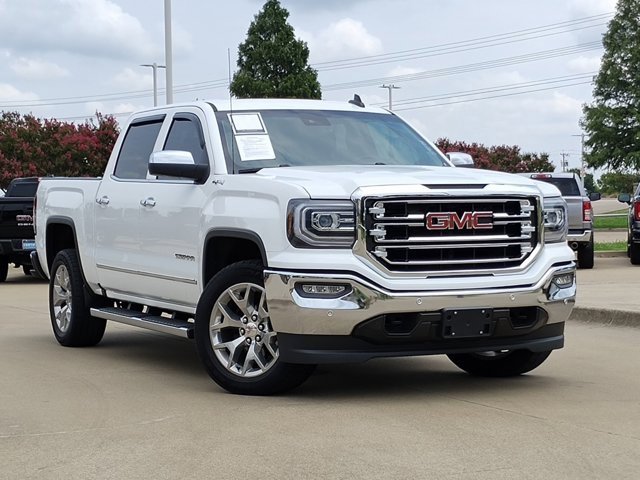 Used 2018 GMC Sierra 1500 SLT with VIN 3GTU2NEC5JG637247 for sale in Frisco, TX