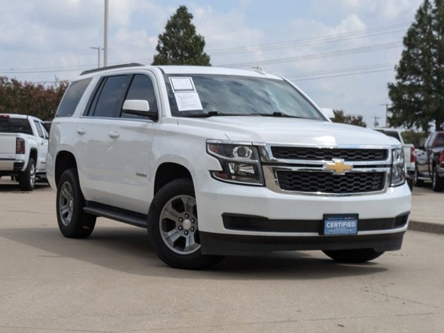 Certified 2019 Chevrolet Tahoe LS with VIN 1GNSCAKCXKR338105 for sale in Frisco, TX