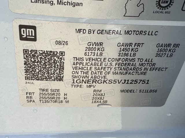 2027 Chevrolet Traverse LT - Photo 28