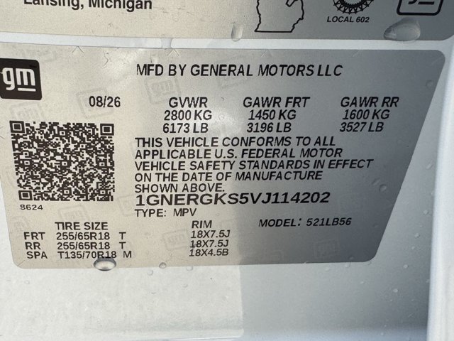 2027 Chevrolet Traverse LT - Photo 27