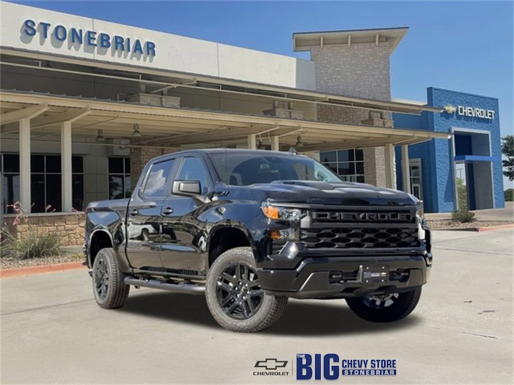 New 2026 Chevrolet Silverado 1500 Custom Trail Boss Truck Crew Cab