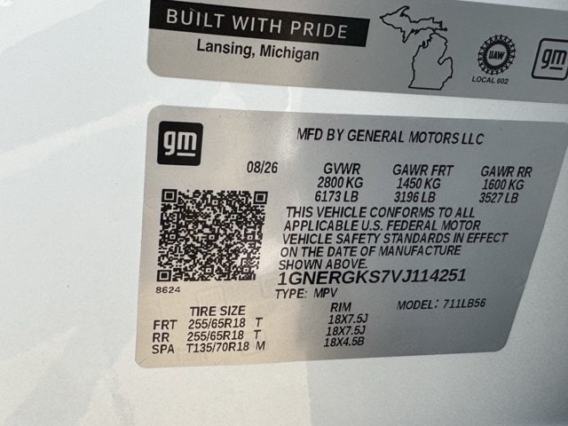 2027 Chevrolet Traverse LT - Photo 27