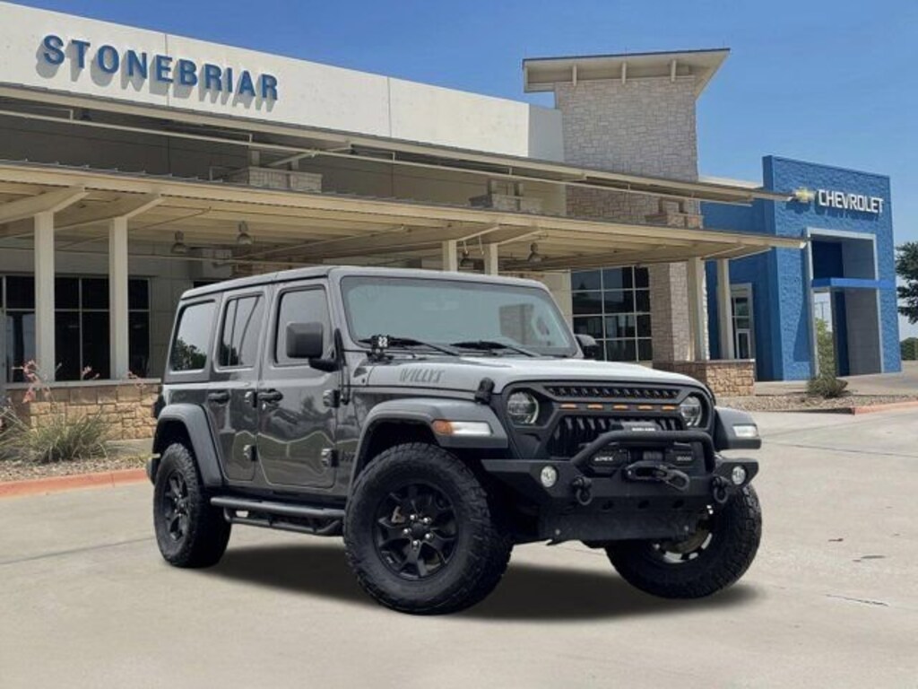 Used 2022 Jeep Wrangler Unlimited Willys 4x4 SUV