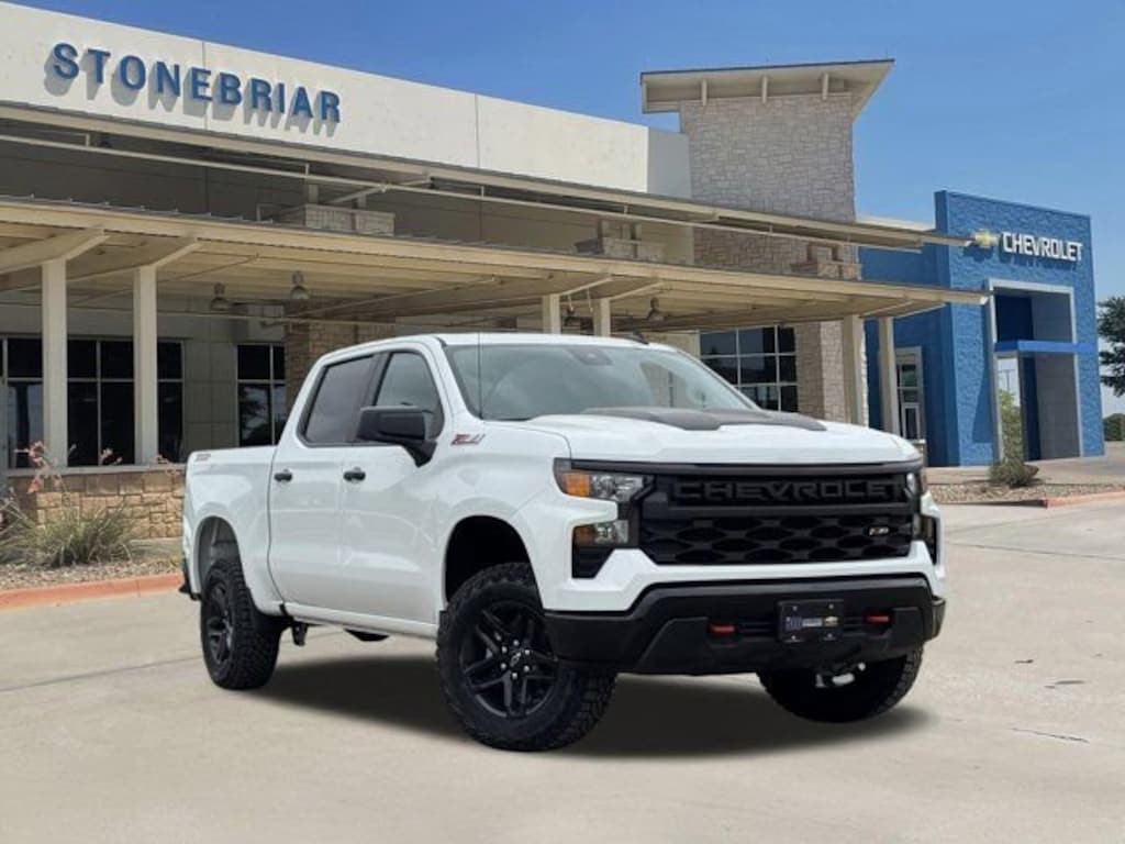 New 2026 Chevrolet Silverado 1500 Custom Trail Boss Truck Crew Cab