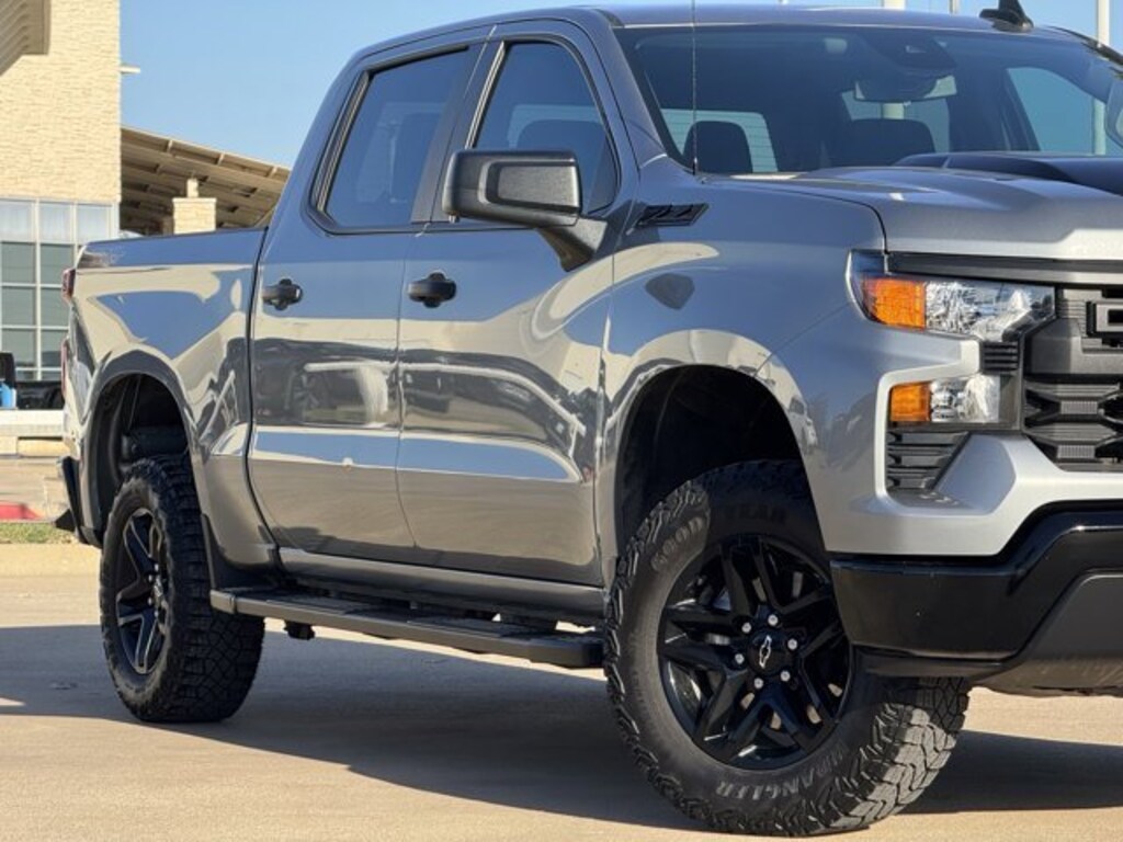 Certified 2024 Chevrolet Silverado 1500 Custom Trail Boss Truck Crew Cab