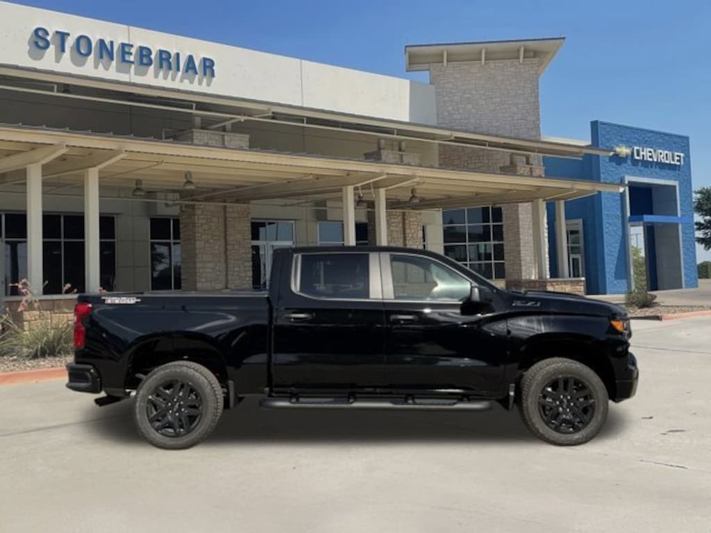 New 2026 Chevrolet Silverado 1500 Custom Trail Boss Truck Crew Cab