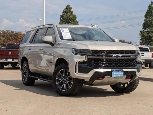 Used 2021 Chevrolet Tahoe Z71 with VIN 1GNSKPKD3MR223766 for sale in Frisco, TX