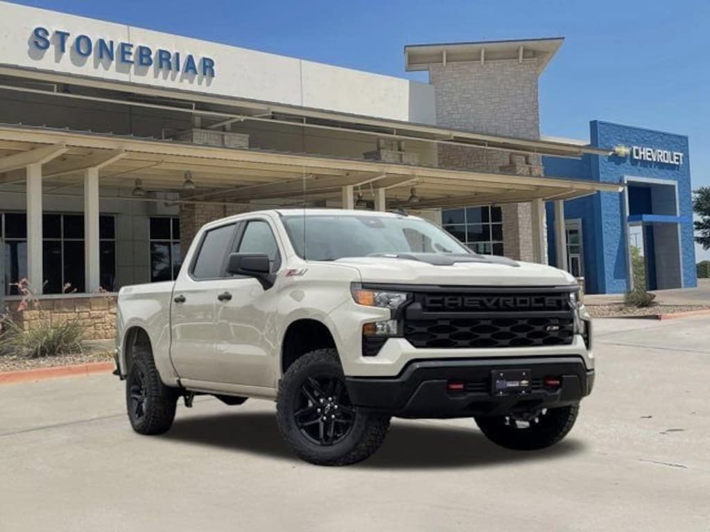 New 2026 Chevrolet Silverado 1500 Custom Trail Boss Truck Crew Cab
