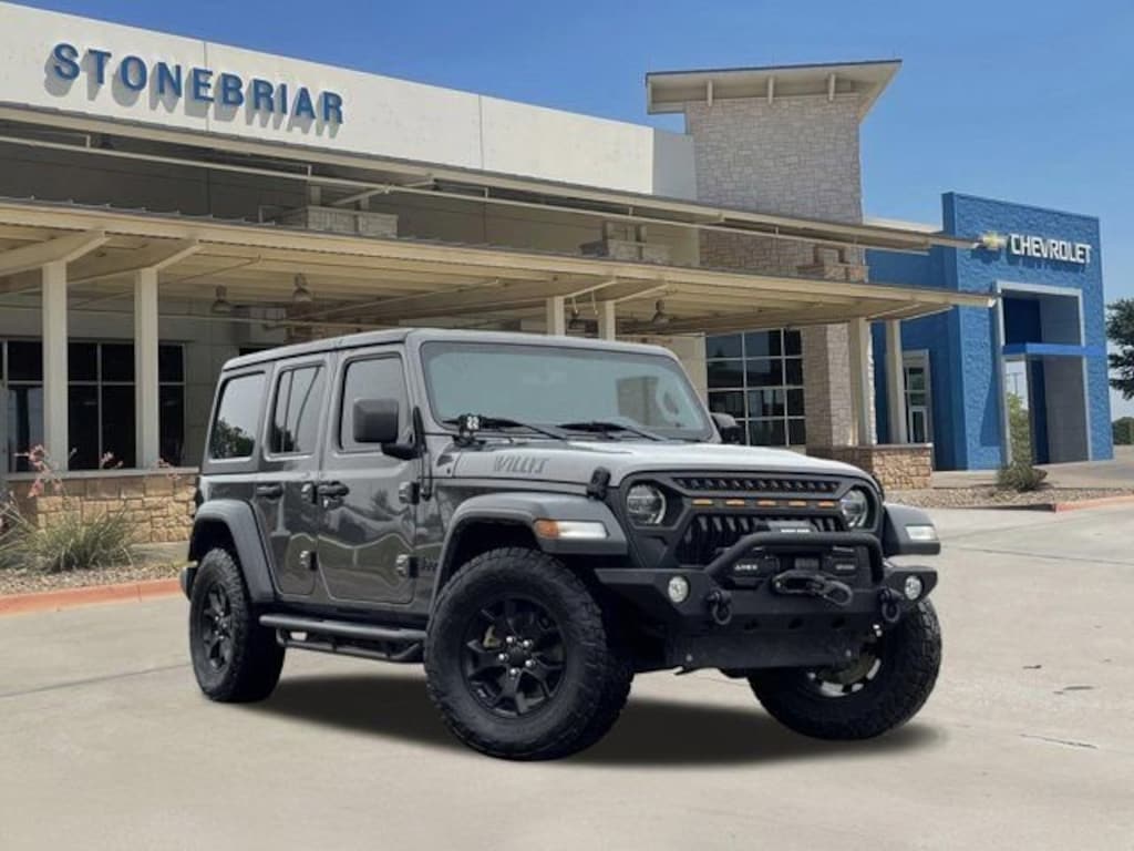 Used 2022 Jeep Wrangler Unlimited Willys 4x4 SUV