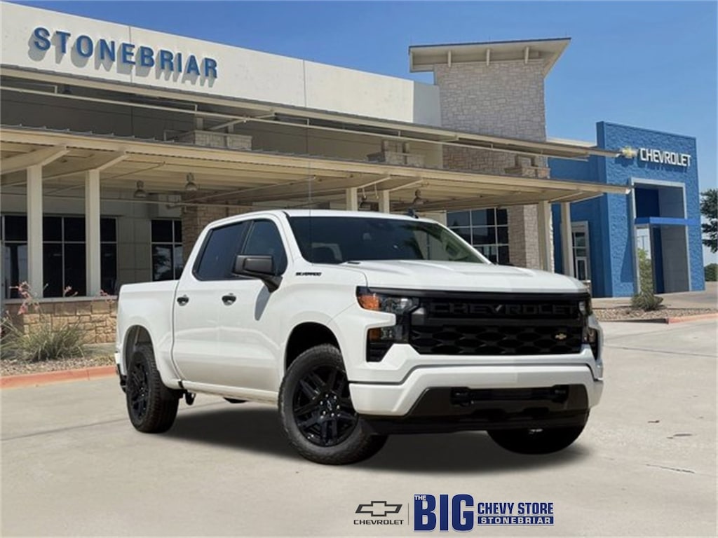 New 2026 Chevrolet Silverado 1500 Custom Truck Crew Cab
