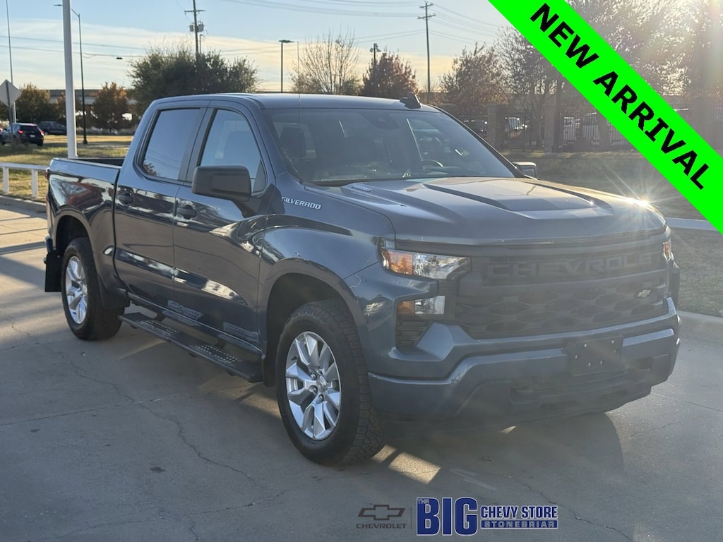 Used 2024 Chevrolet Silverado 1500 Custom Truck Crew Cab