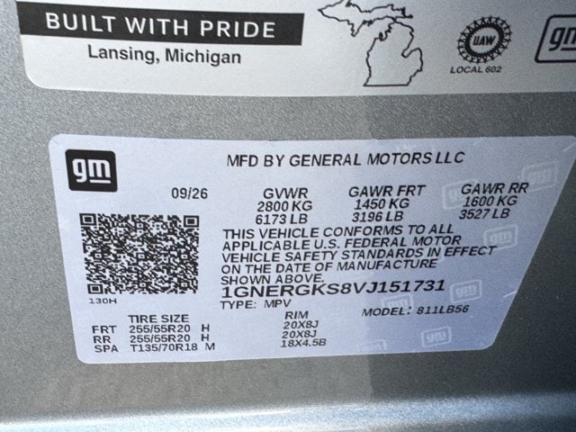 2027 Chevrolet Traverse LT - Photo 27