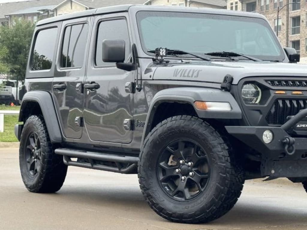 Used 2022 Jeep Wrangler Unlimited Willys 4x4 SUV