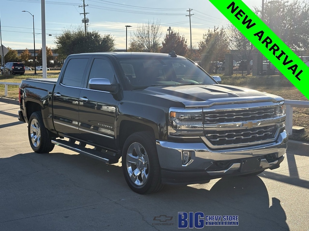 Used 2016 Chevrolet Silverado 1500 LTZ Truck Crew Cab