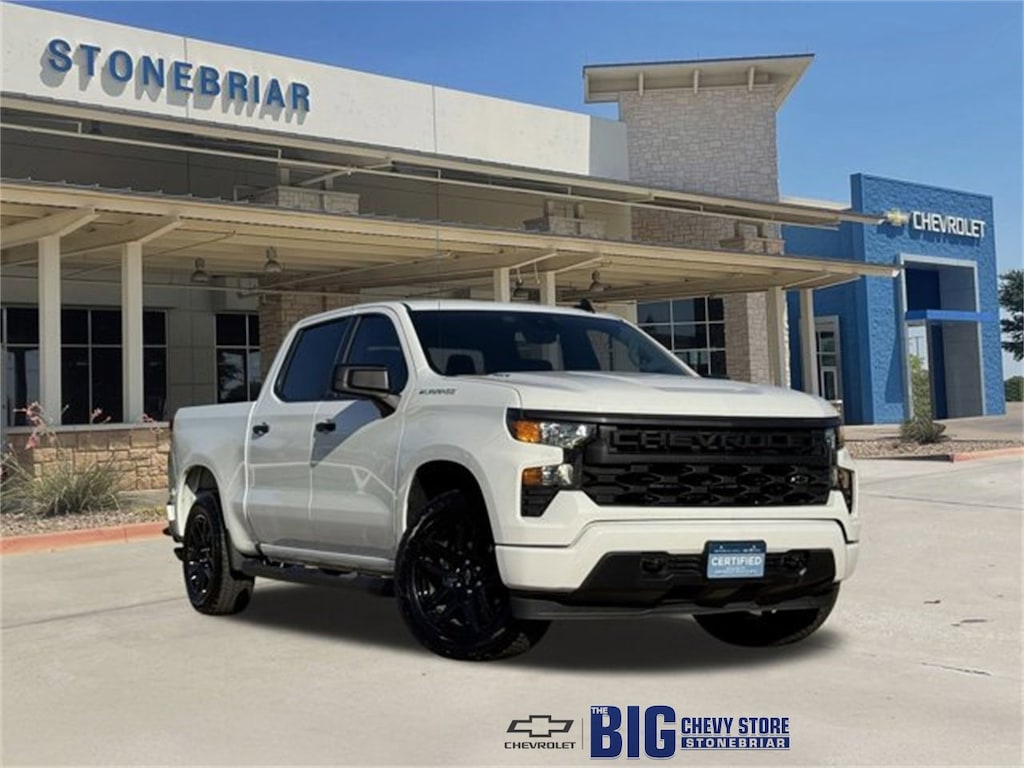 Used 2025 Chevrolet Silverado 1500 Custom Truck Crew Cab