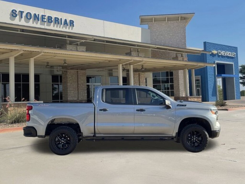 Certified 2024 Chevrolet Silverado 1500 Custom Trail Boss Truck Crew Cab