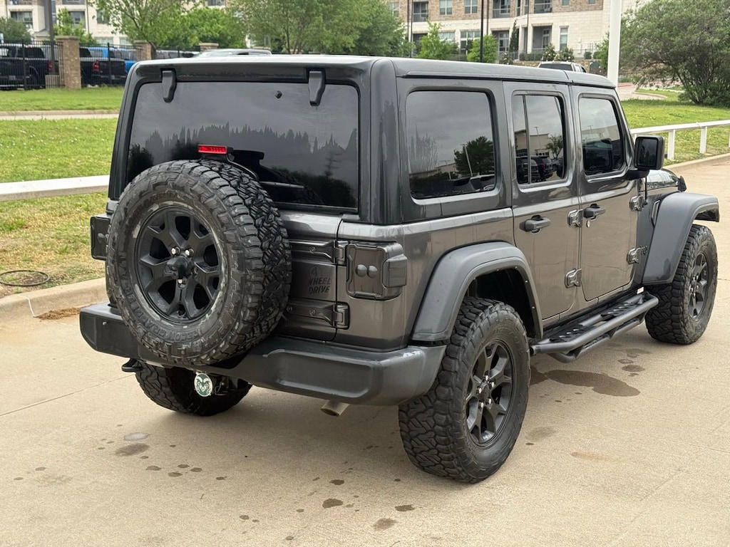 Used 2022 Jeep Wrangler Unlimited Willys 4x4 SUV