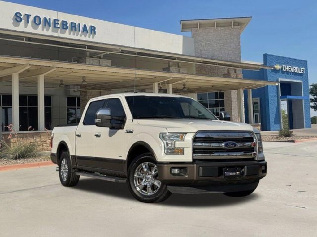 Used 2015 Ford F-150 Lariat Truck SuperCrew Cab