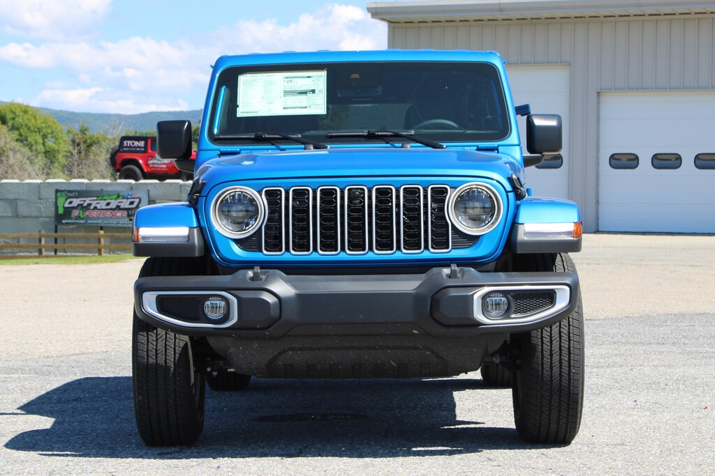 New 2024 Jeep Wrangler 4DOOR SAHARA For Sale Middlebury VT