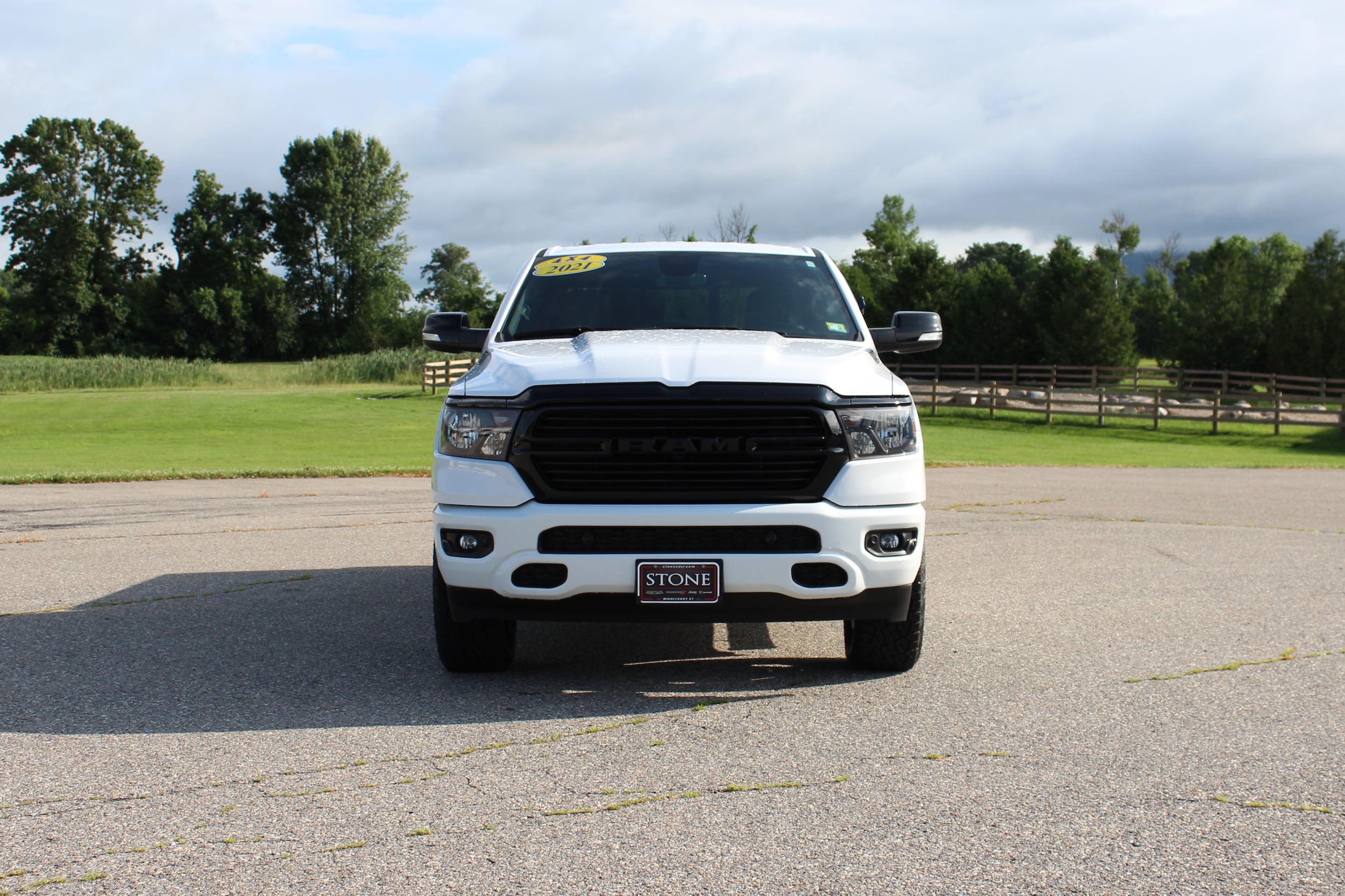 Used 2021 RAM Ram 1500 Pickup Big Horn/Lone Star with VIN 1C6SRFBT0MN668714 for sale in Middlebury, VT