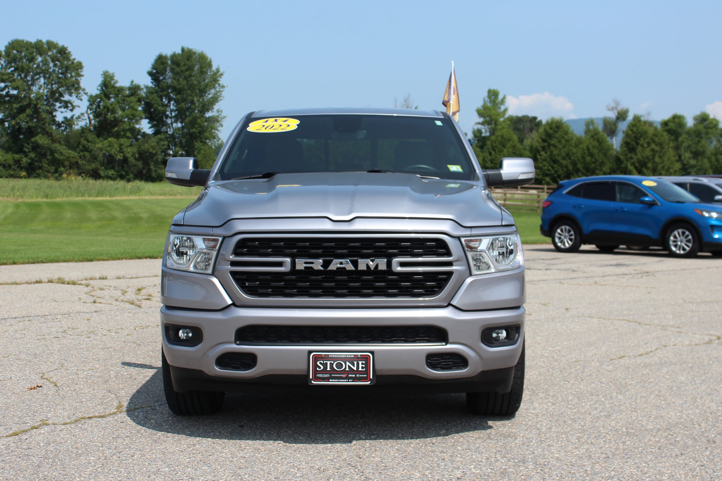 Used 2022 RAM Ram 1500 Pickup Big Horn/Lone Star with VIN 1C6RRFFG0NN422890 for sale in Middlebury, VT