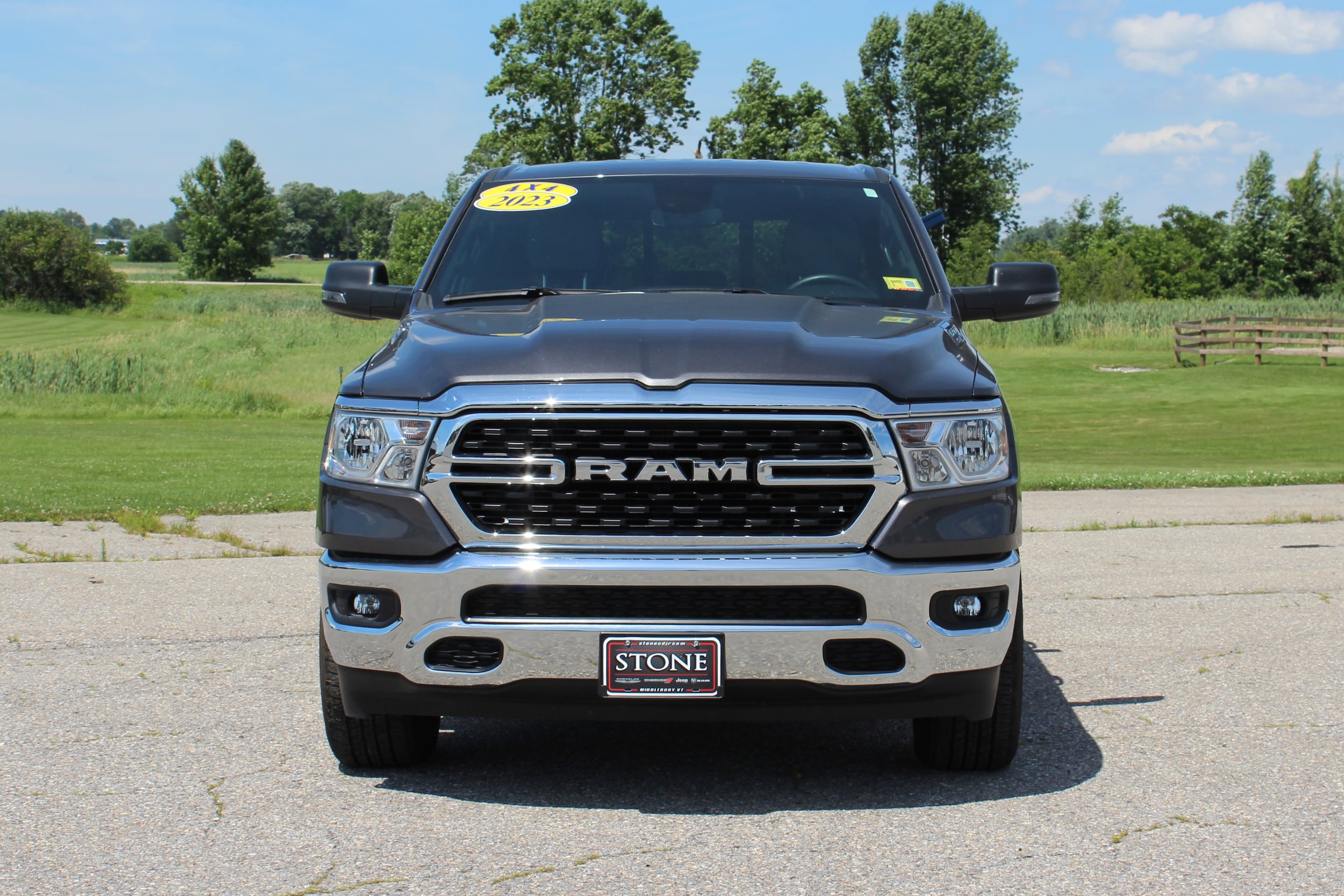 Used 2023 RAM Ram 1500 Pickup Big Horn/Lone Star with VIN 1C6RRFFGXPN569270 for sale in Middlebury, VT