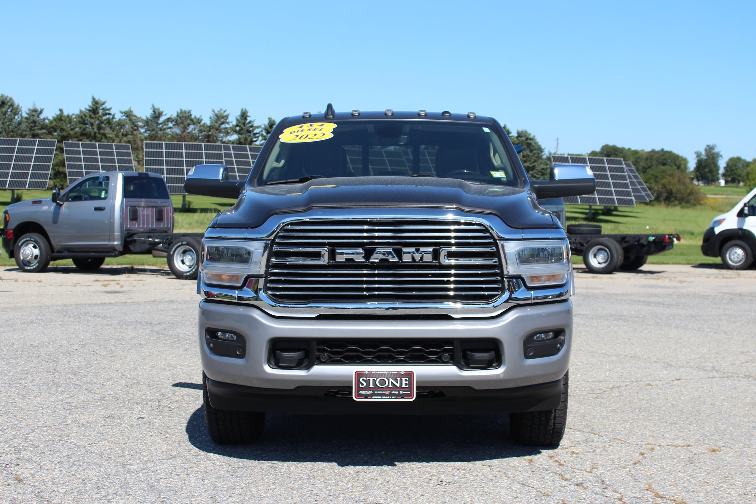 Used 2022 RAM Ram 3500 Pickup Laramie with VIN 3C63R3JL0NG195038 for sale in Middlebury, VT