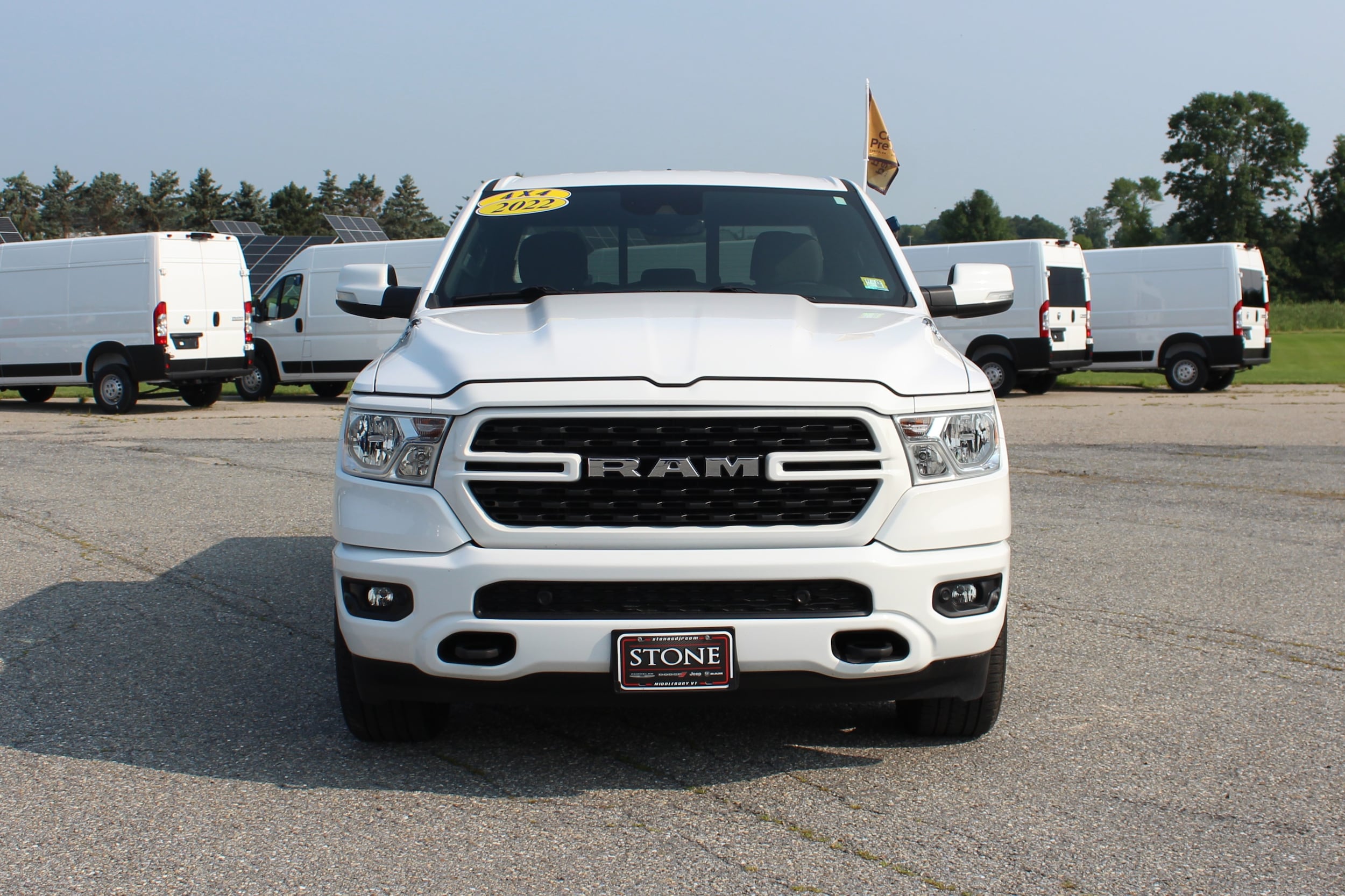 Used 2022 RAM Ram 1500 Pickup Big Horn/Lone Star with VIN 1C6SRFBT7NN181141 for sale in Middlebury, VT