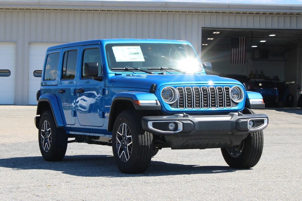 New 2024 Jeep Wrangler 4DOOR SAHARA For Sale Middlebury VT