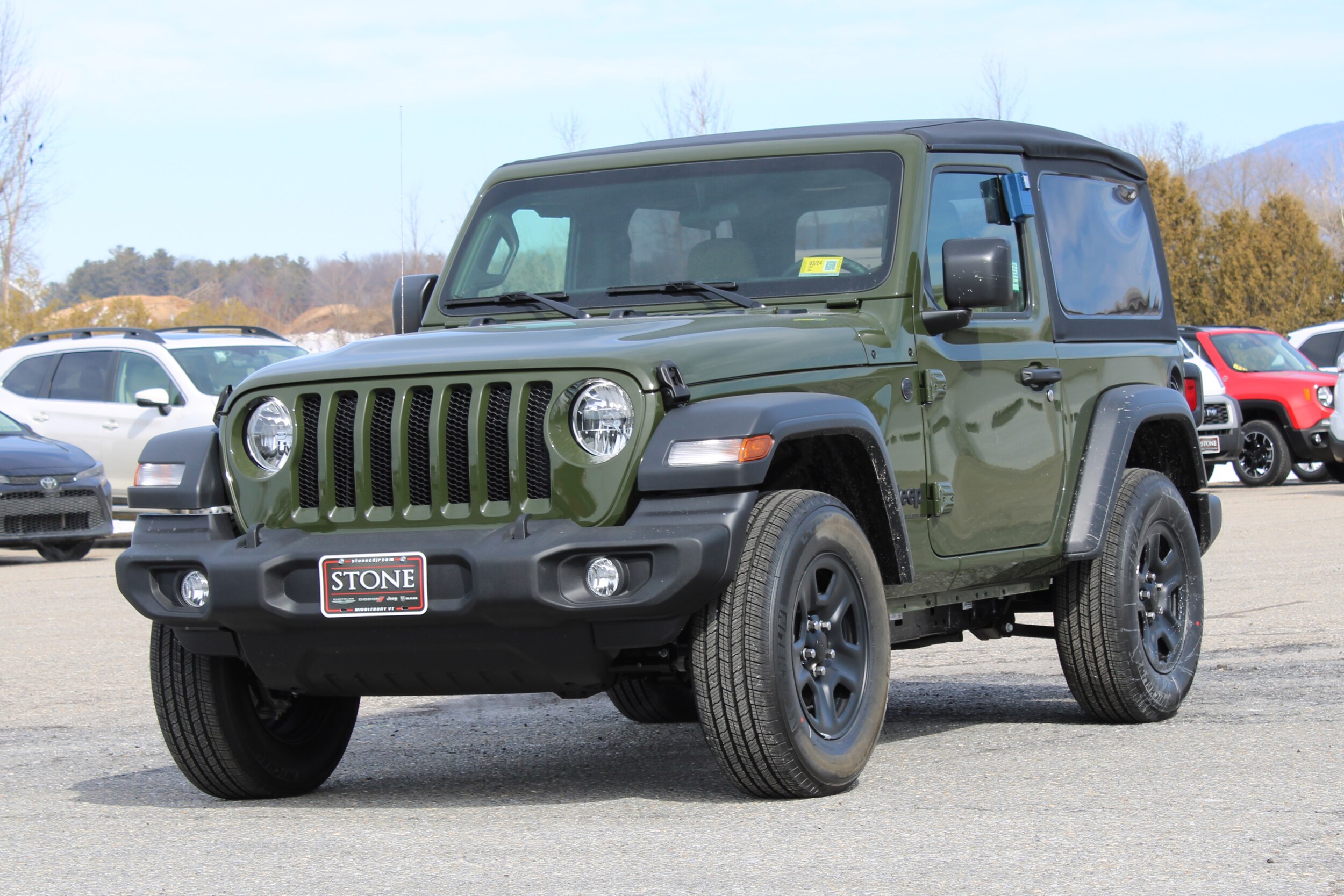 New Jeep Wrangler SUVs For Sale in Middlebury, VT | Stone Chrysler Dodge  Jeep Ram