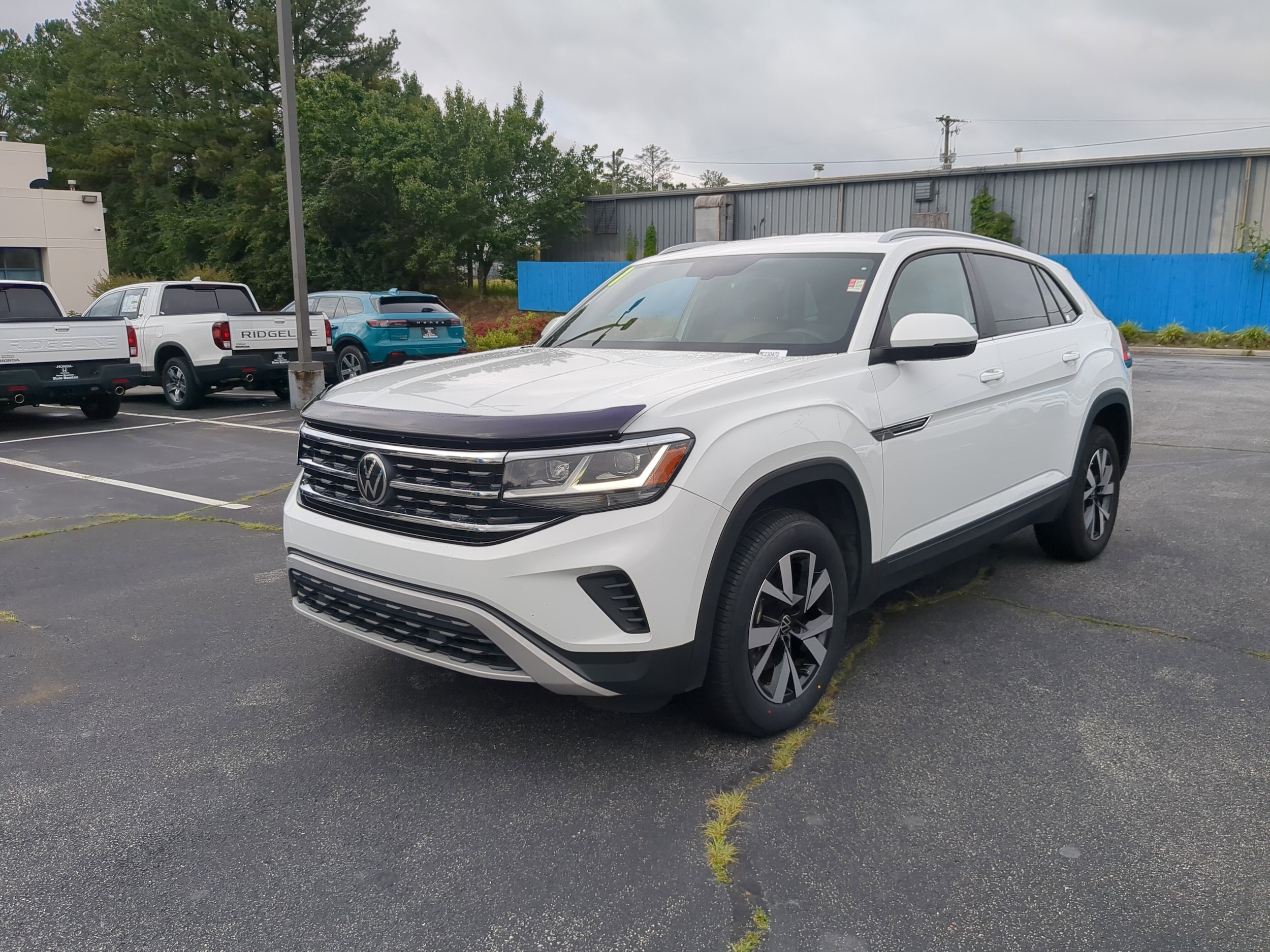 Used 2021 Volkswagen Atlas Cross Sport SE with VIN 1V2DC2CA7MC230470 for sale in Snellville, GA
