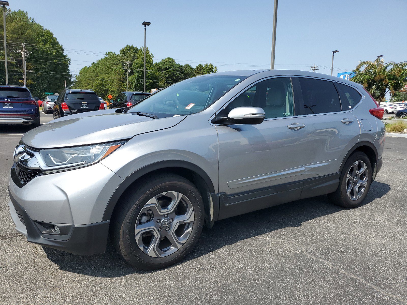 Used 2019 Honda CR-V EX-L with VIN 2HKRW1H81KH511079 for sale in Snellville, GA