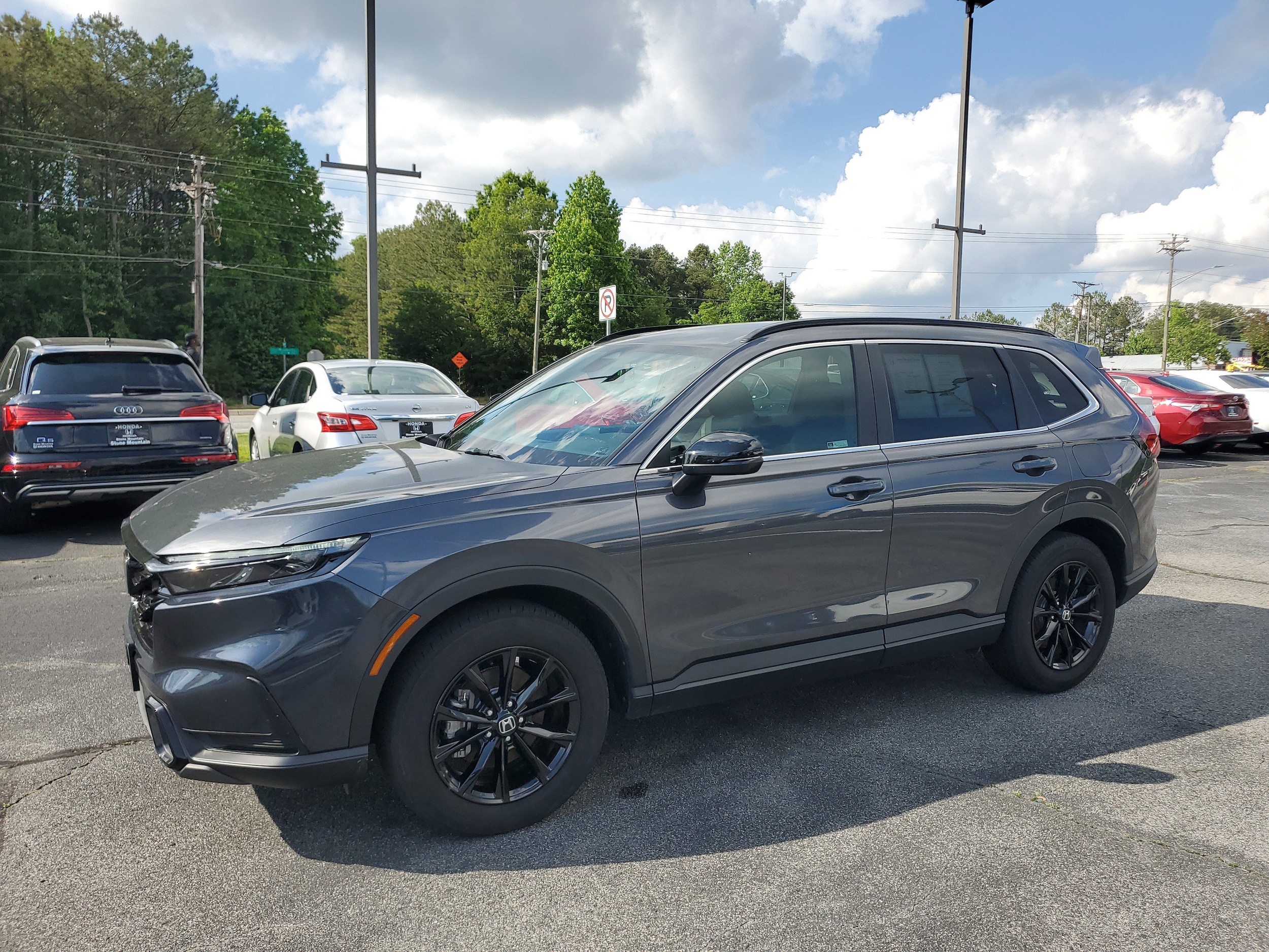Used 2024 Honda CR-V Sport with VIN 7FARS6H56RE082582 for sale in Snellville, GA
