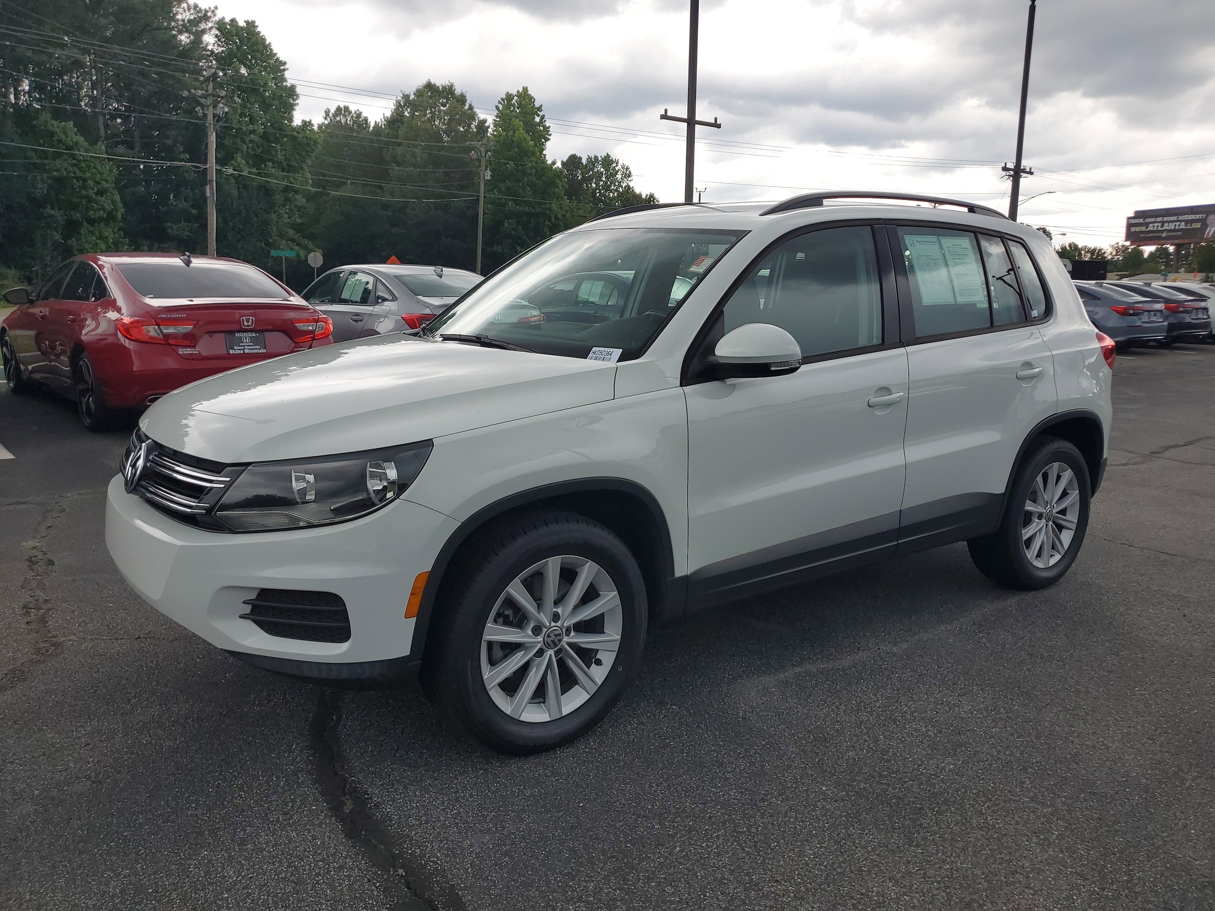 Used 2017 Volkswagen Tiguan Limited Base with VIN WVGAV7AX3HK050364 for sale in Snellville, GA
