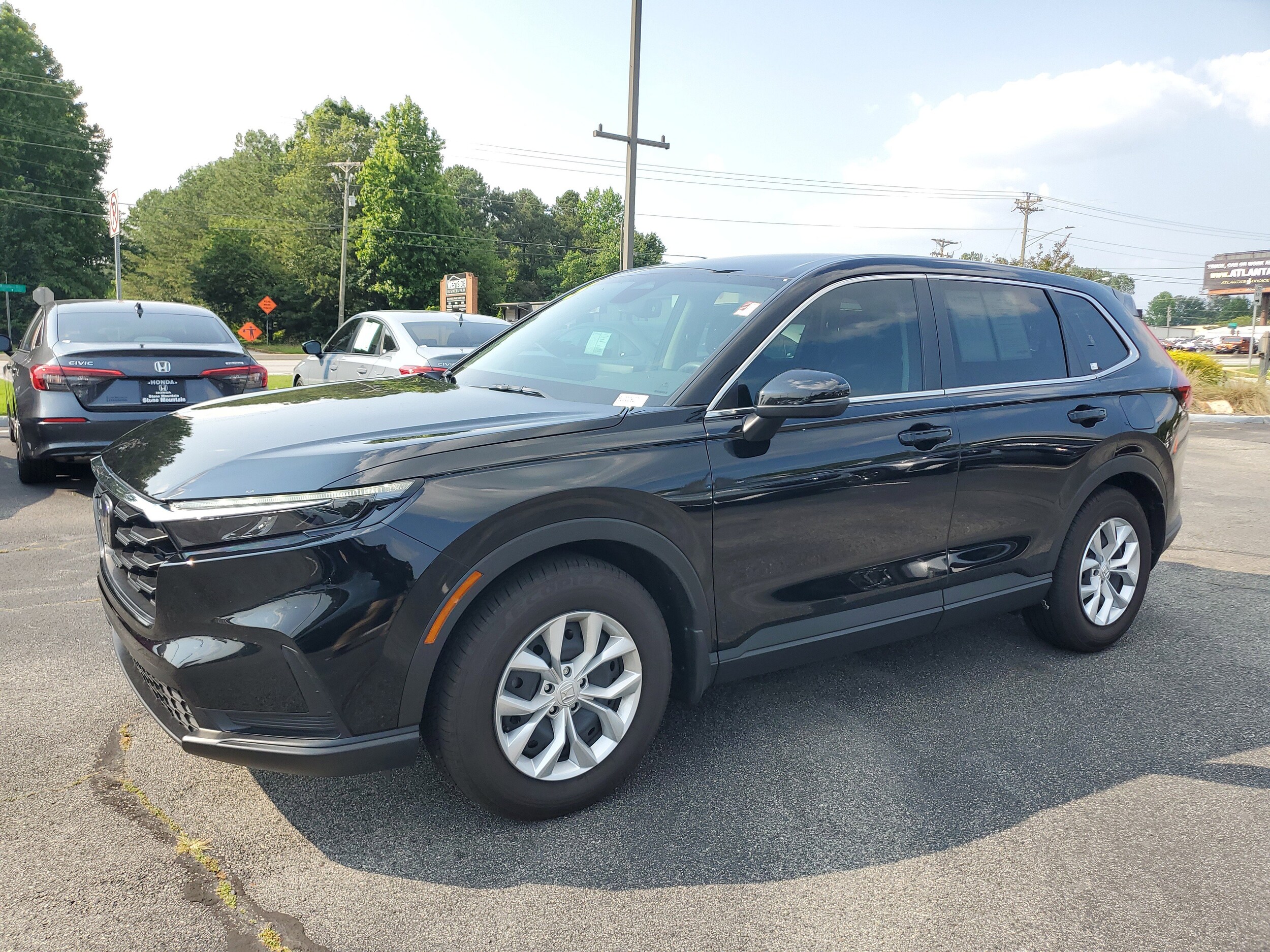 Used 2025 Honda CR-V LX with VIN 5J6RS3H24SL000927 for sale in Snellville, GA