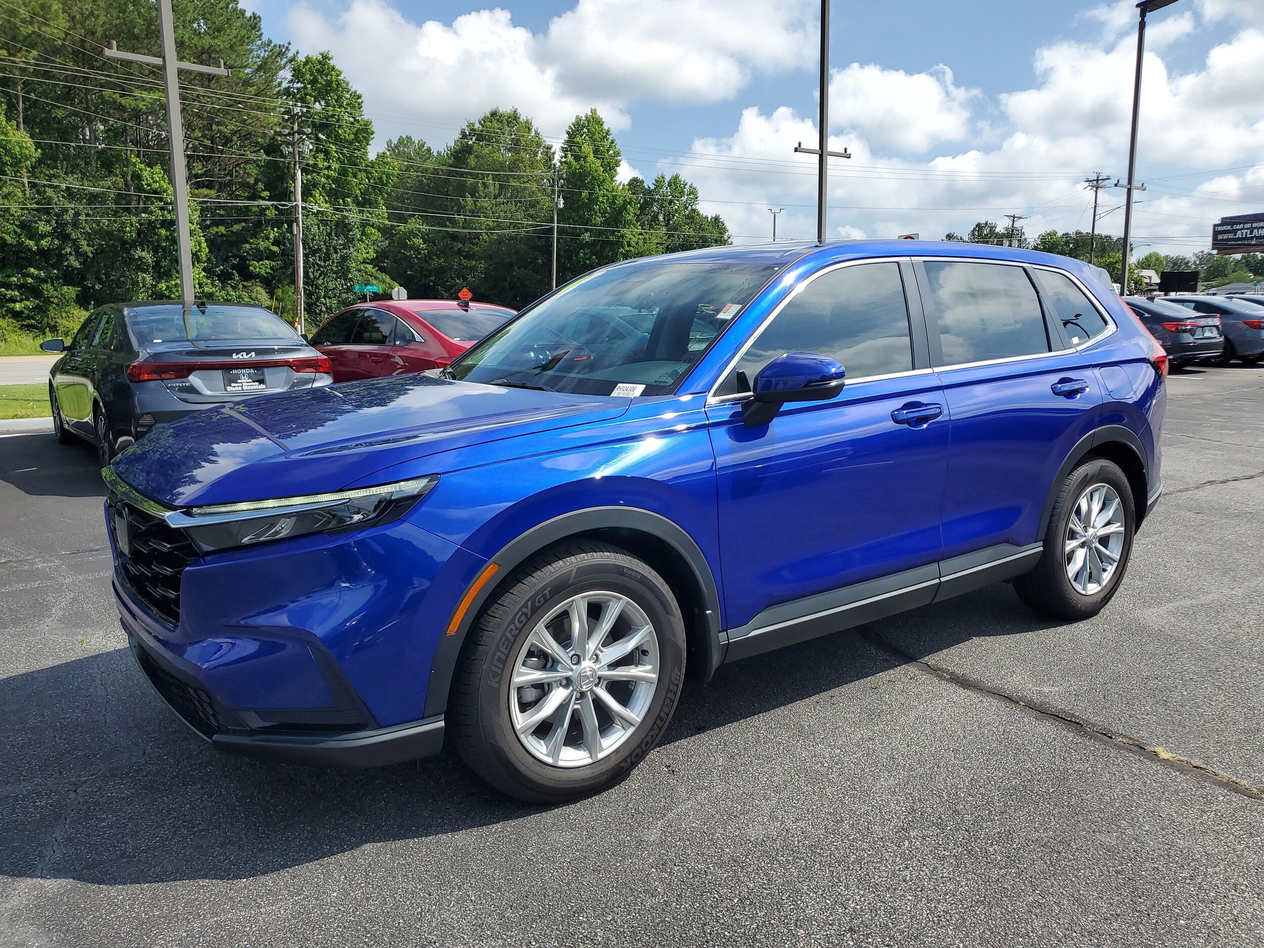 Used 2024 Honda CR-V EX with VIN 2HKRS3H46RH324306 for sale in Snellville, GA