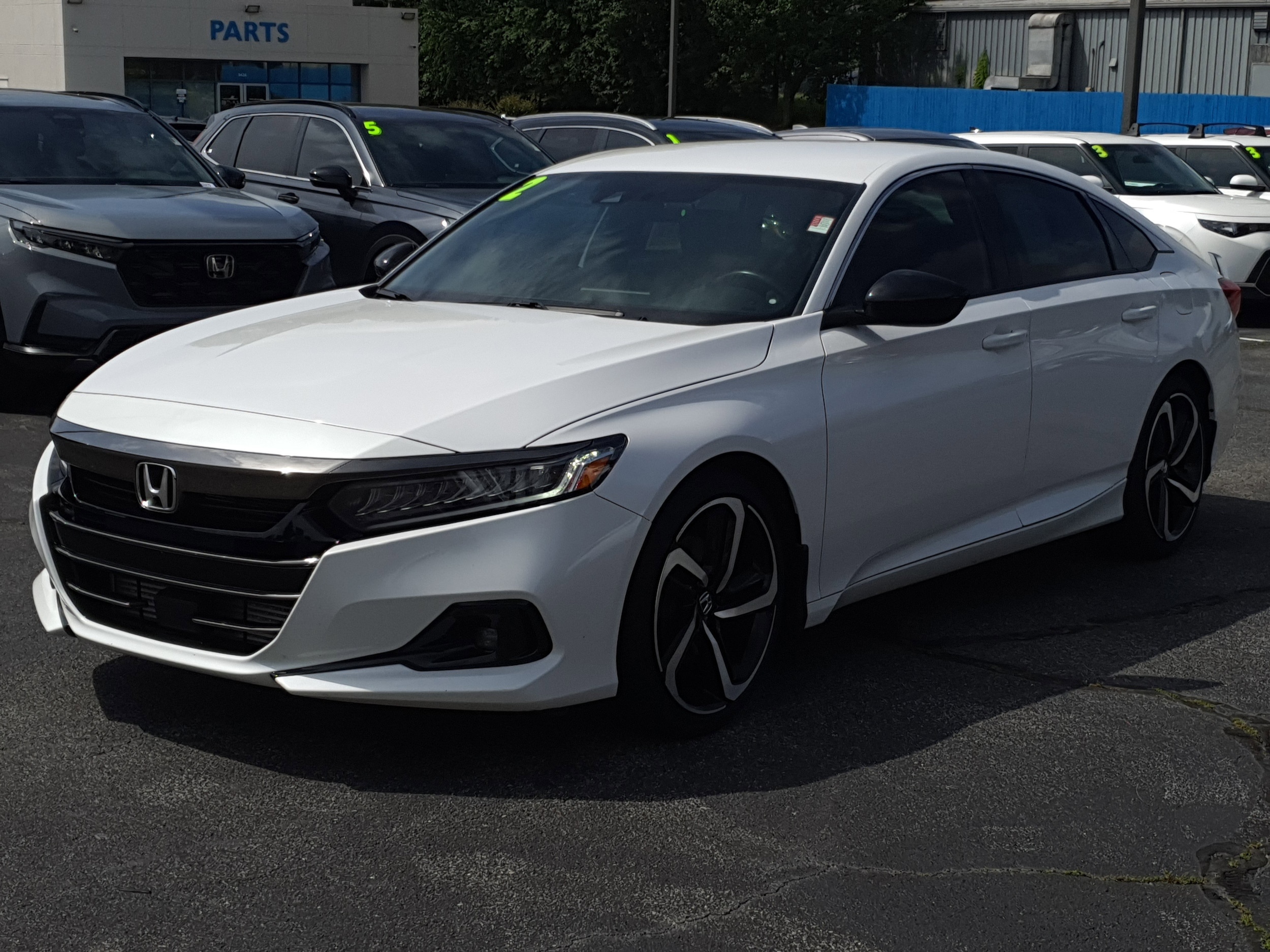Used 2022 Honda Accord Sport with VIN 1HGCV1F3XNA069092 for sale in Snellville, GA