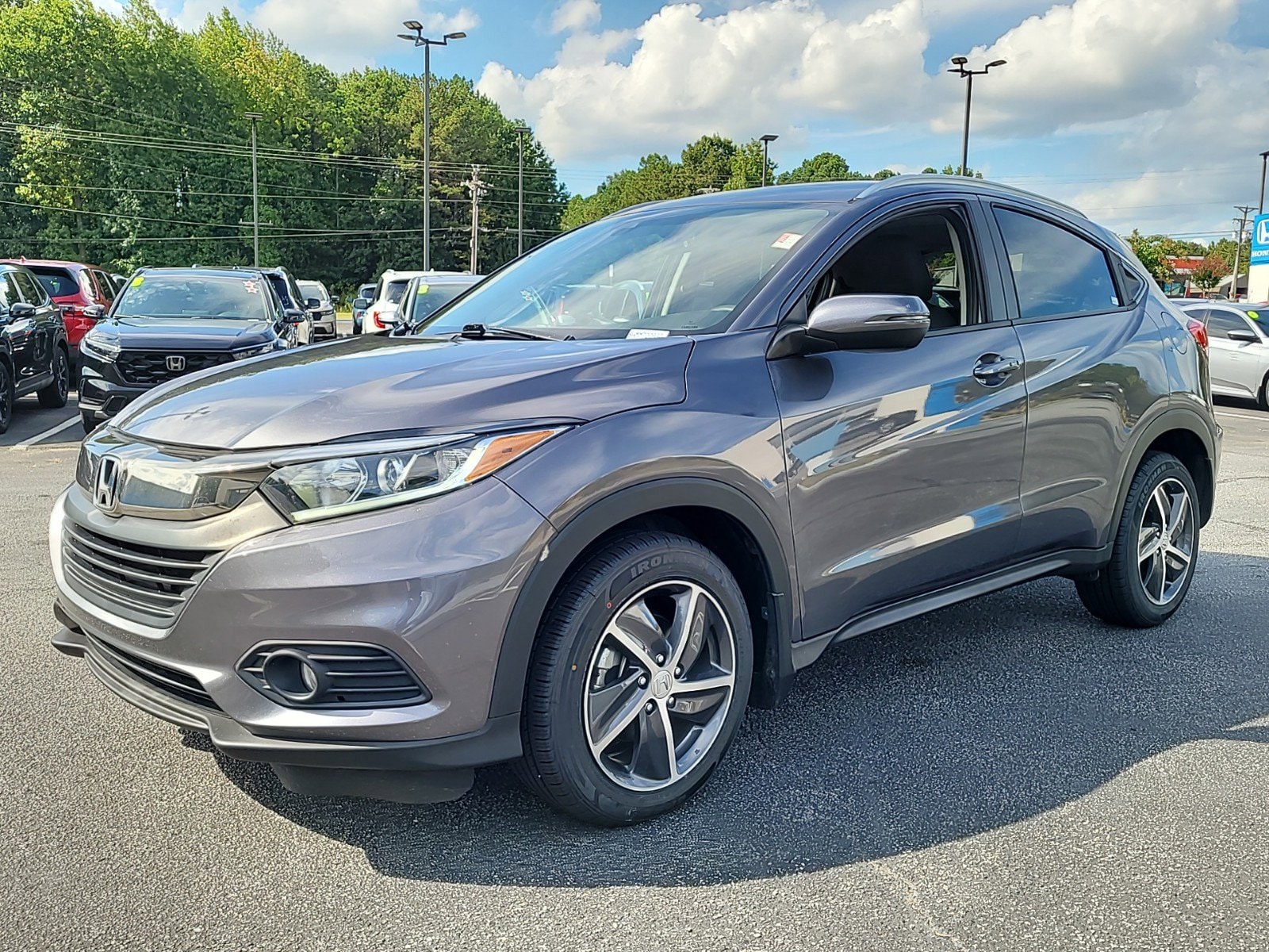 Used 2021 Honda HR-V EX with VIN 3CZRU6H5XMM700930 for sale in Snellville, GA