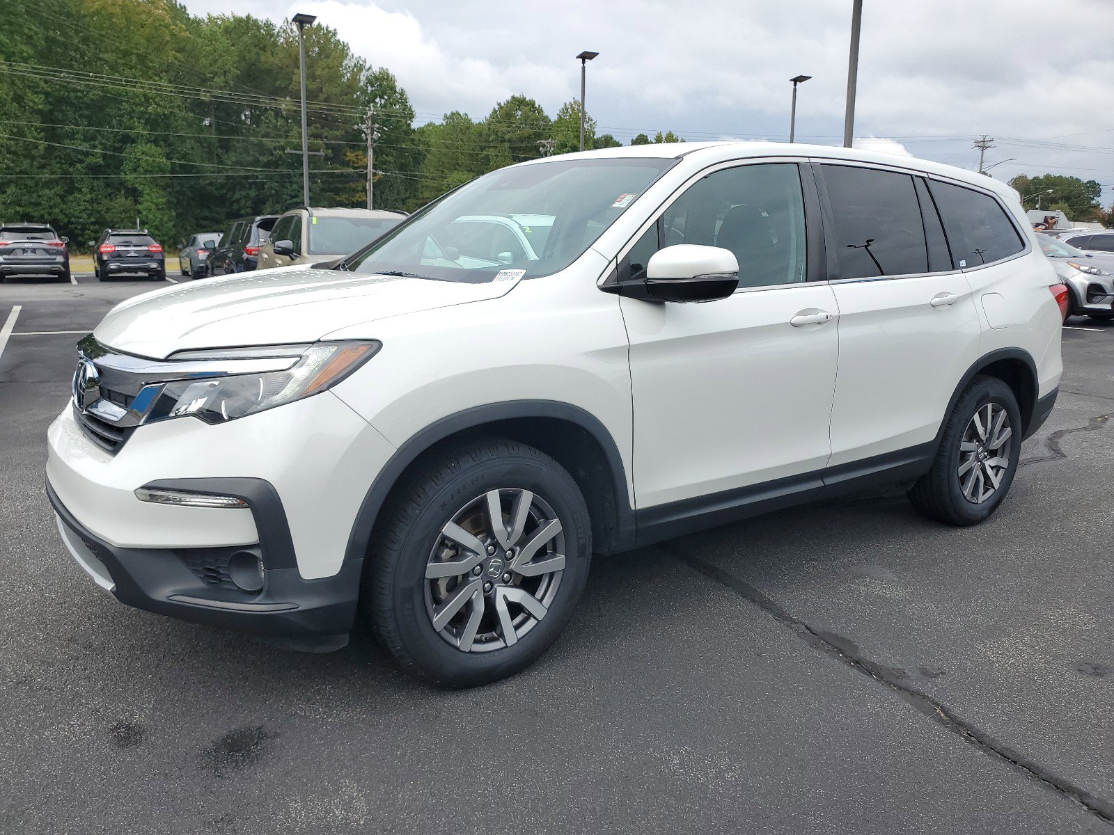 Used 2021 Honda Pilot EX with VIN 5FNYF5H38MB031047 for sale in Snellville, GA