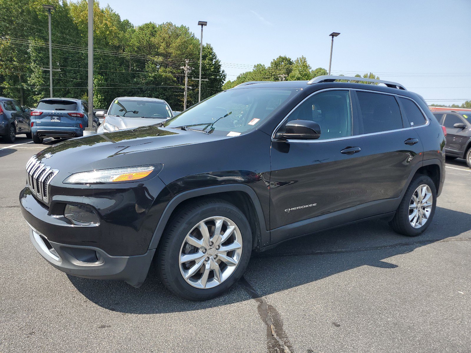 Used 2016 Jeep Cherokee Limited with VIN 1C4PJLDB1GW247916 for sale in Snellville, GA