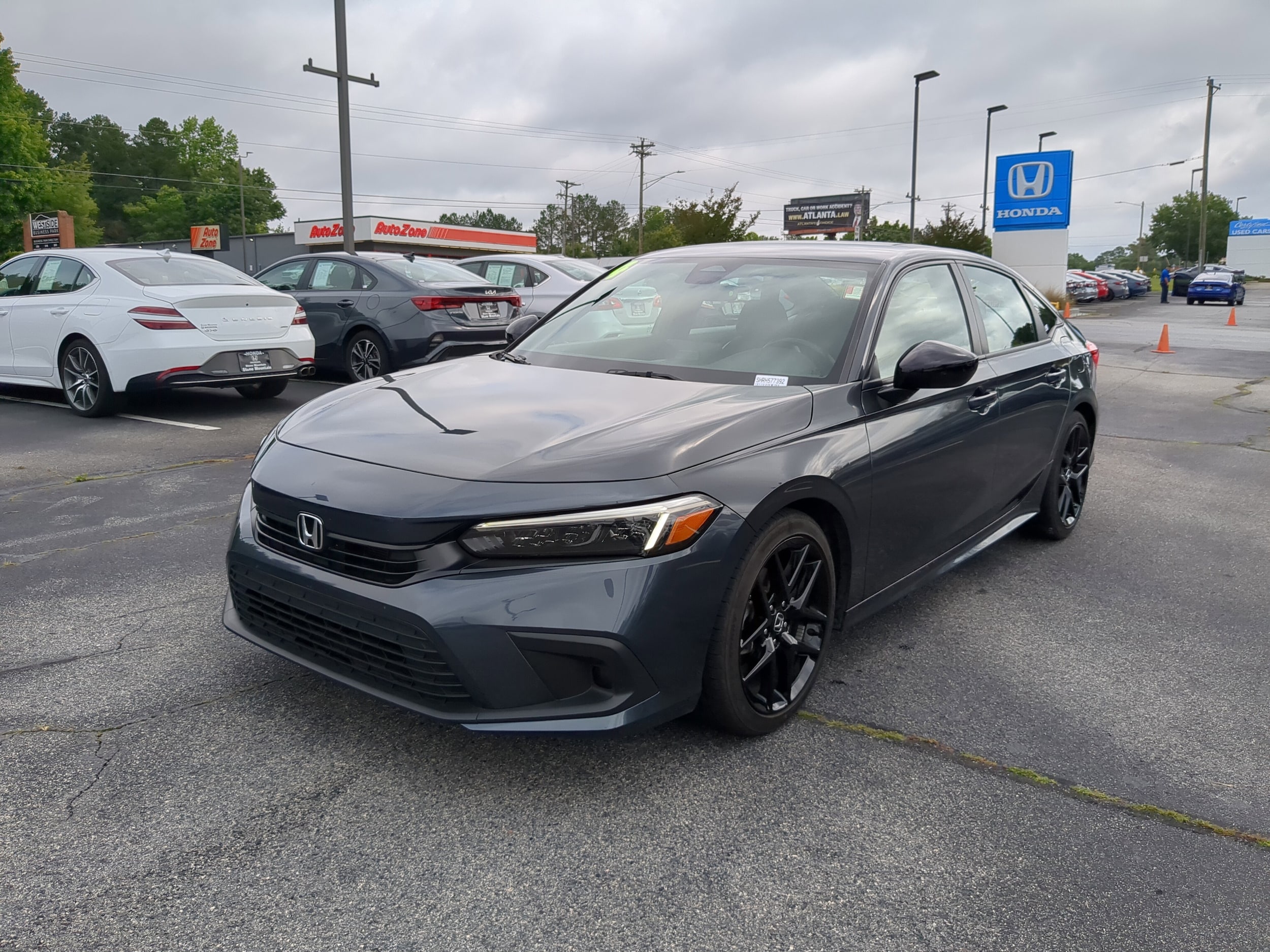 Used 2024 Honda Civic Sport with VIN 2HGFE2F54RH577392 for sale in Snellville, GA