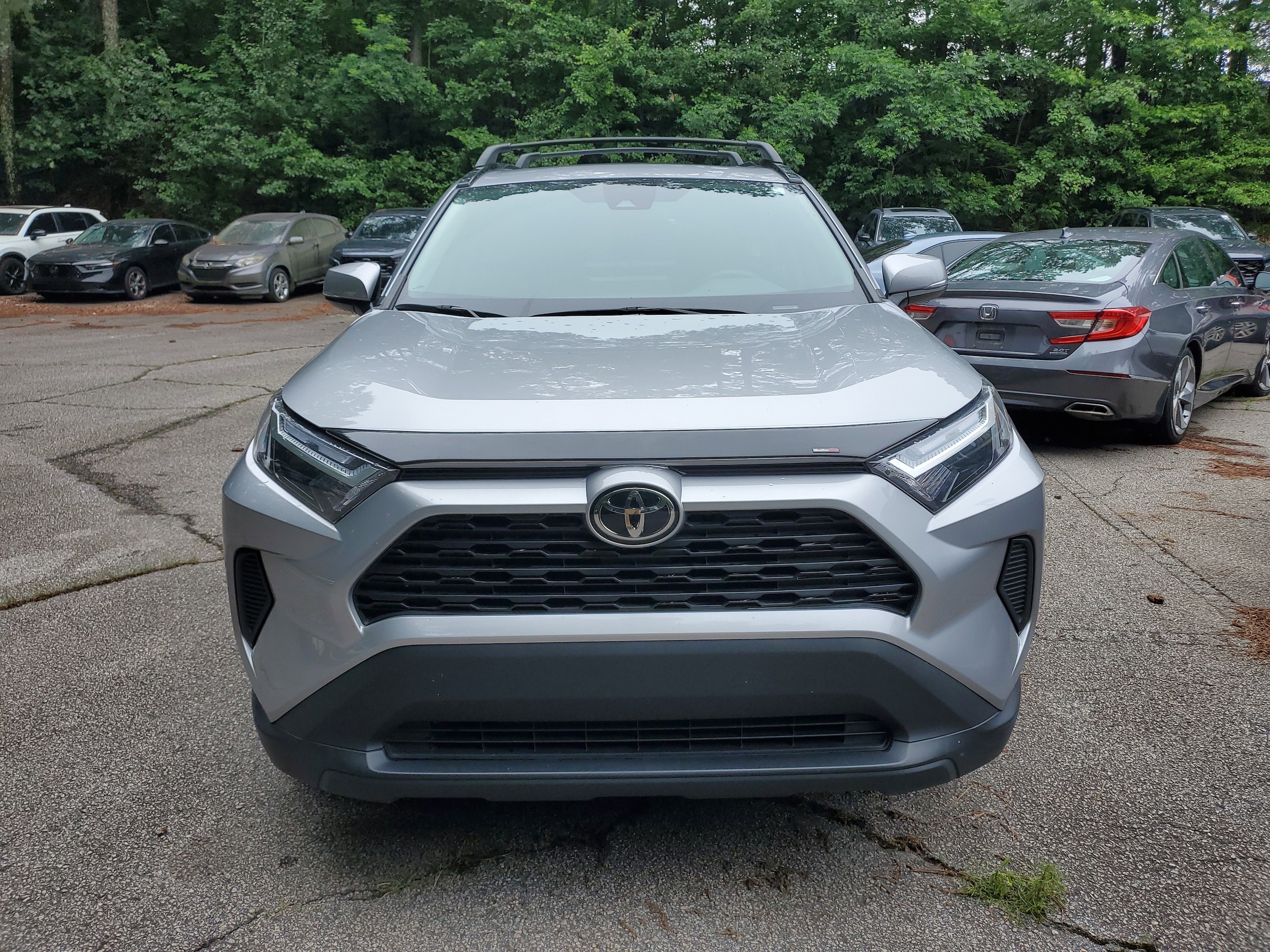 Used 2024 Toyota RAV4 XLE with VIN 2T3W1RFV7RC258802 for sale in Snellville, GA