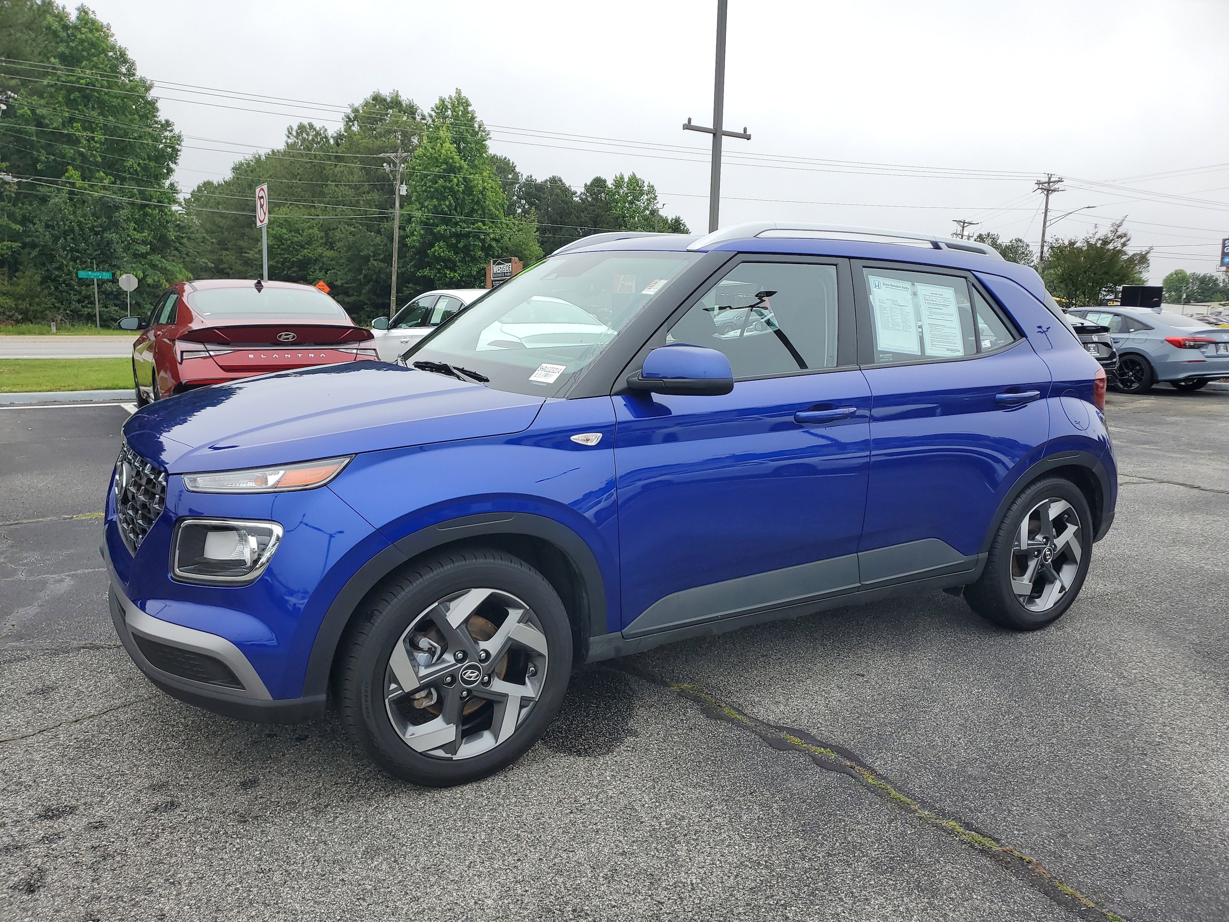 Used 2024 Hyundai Venue SEL with VIN KMHRC8A30RU323214 for sale in Snellville, GA