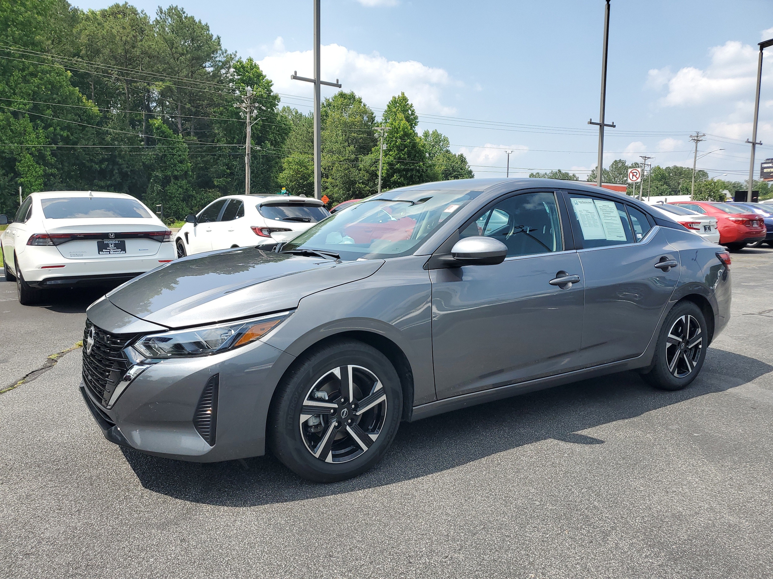 Used 2024 Nissan Sentra SV with VIN 3N1AB8CV0RY365708 for sale in Snellville, GA