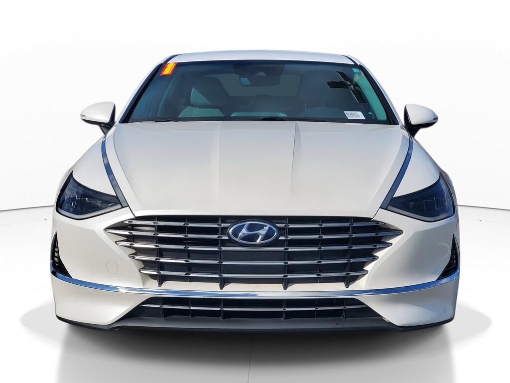 Used 2021 Hyundai Sonata Hybrid Blue Sedan