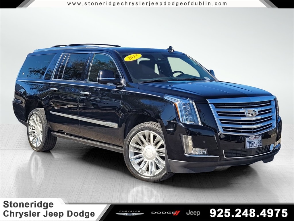 Used 2015 Cadillac Escalade ESV Platinum Edition SUV