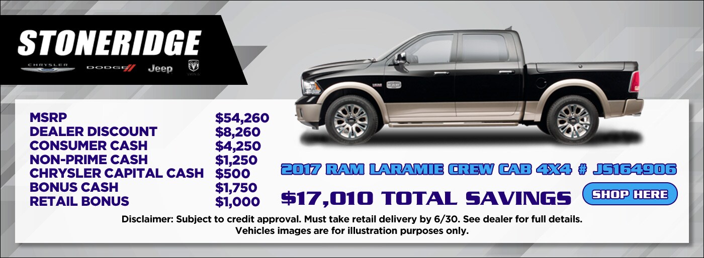 Stoneridge Chrysler Dodge Jeep Ram Pleasanton, CA New 20182019