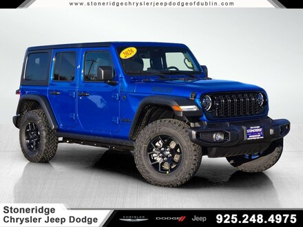 2026 Jeep Wrangler 4-DOOR WILLYS Sport Utility