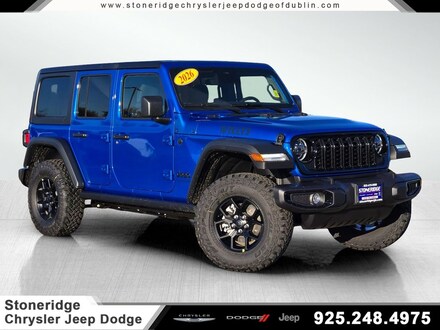 2026 Jeep Wrangler 4-DOOR WILLYS Sport Utility